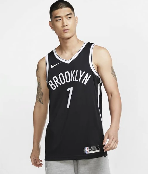 Youth Brooklyn Nets Kevin Durant Nike Black Swingman Jersey - Icon Edition